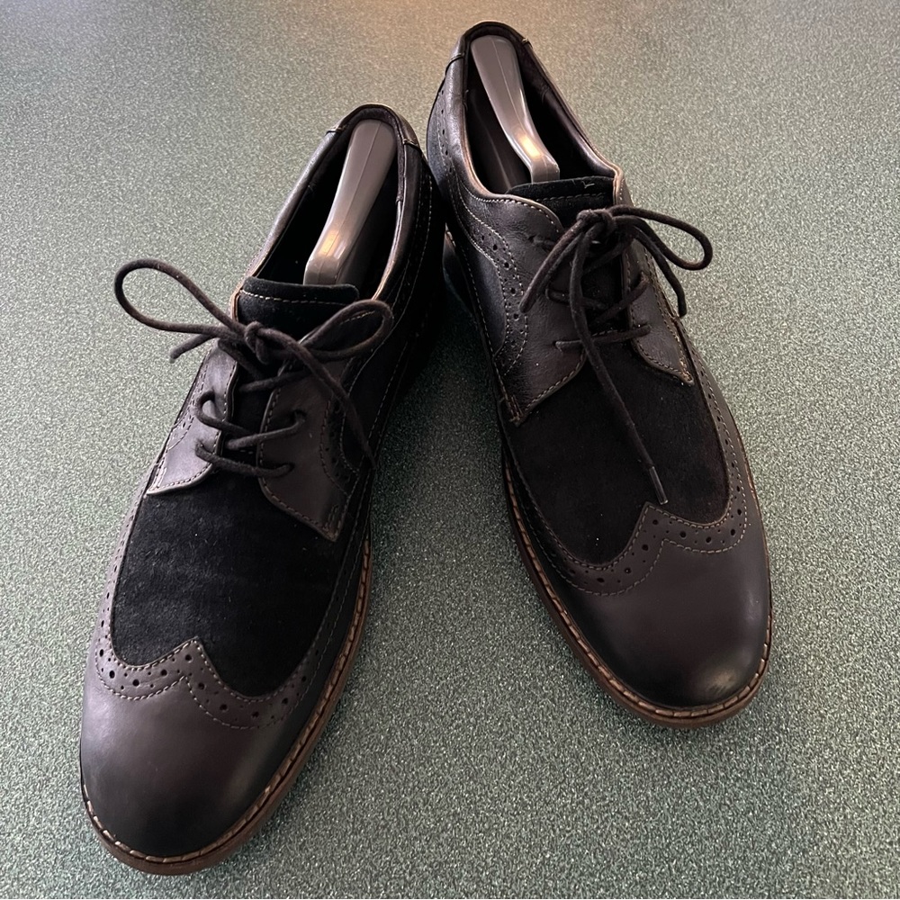 Abeo B.I.O. Systems Niles Neutral Oxford Shoe Men's Size 10.5 Black